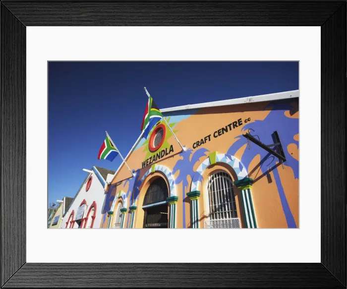 Framed Print : Colourful arts and crafts centre, Port Elizabeth, Eastern Cape, South Africa Framed Print : Colourful arts and crafts centre, Port Elizabeth, Eastern Cape, South Africa
