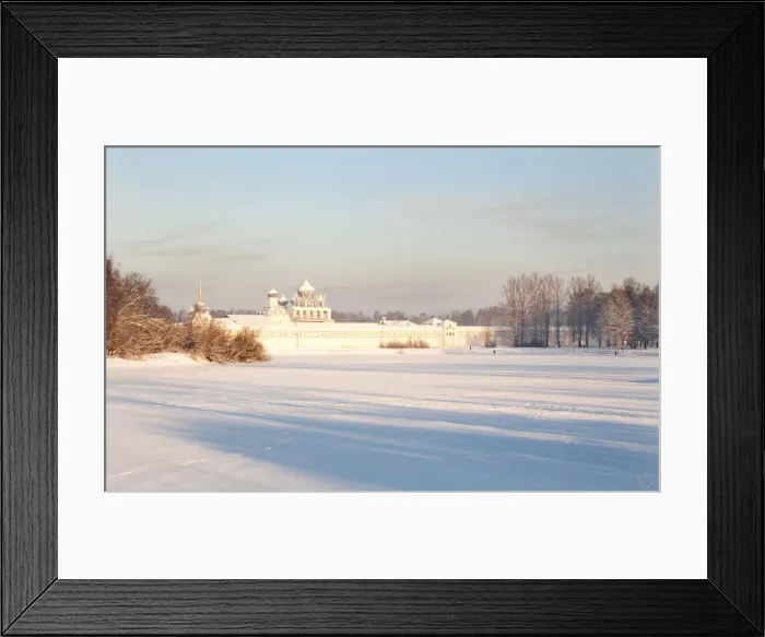 Framed Print : Bogorodichno-Uspenskij Monastery, Tikhvin, Leningrad region, Russia Framed Print : Bogorodichno-Uspenskij Monastery, Tikhvin, Leningrad region, Russia