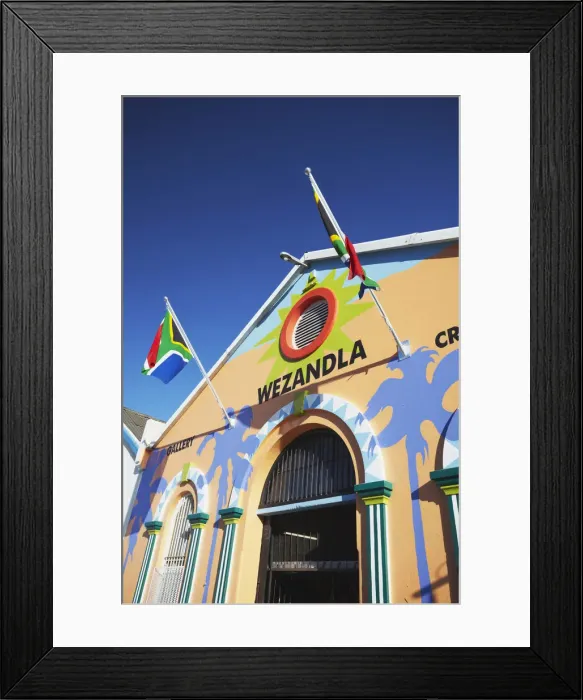 Framed Print : Colourful arts and crafts centre, Port Elizabeth, Eastern Cape, South Africa Framed Print : Colourful arts and crafts centre, Port Elizabeth, Eastern Cape, South Africa