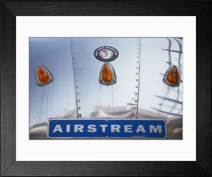 Framed Print : Rear of trailer at Airstream Trailer Park on rooftop of Grand Daddy Hotel, City Bowl Framed Print : Rear of trailer at Airstream Trailer Park on rooftop of Grand Daddy Hotel, City Bowl