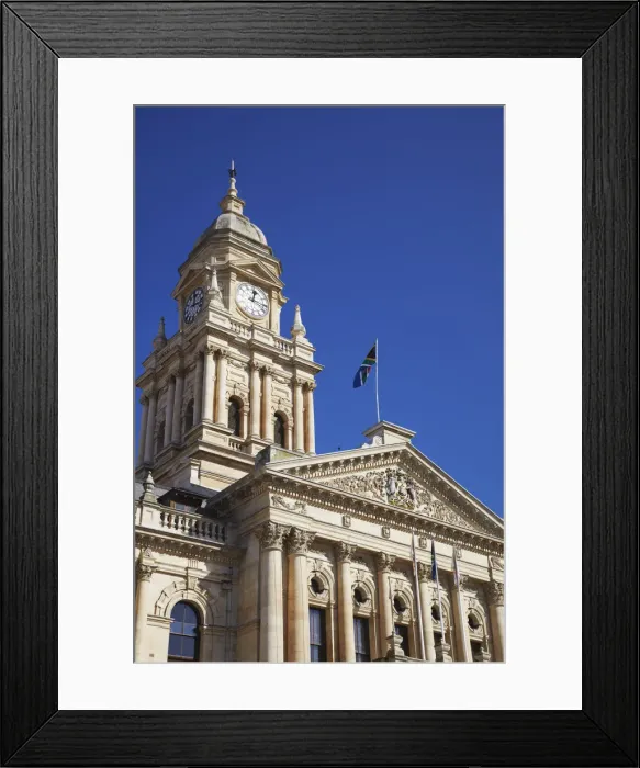 Framed Print : City Hall, City Bowl, Cape Town, Western Cape, South Africa Framed Print : City Hall, City Bowl, Cape Town, Western Cape, South Africa