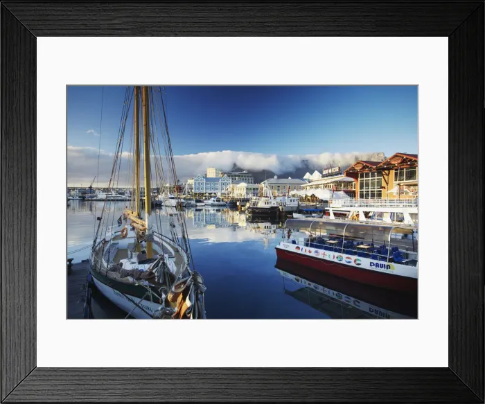 Framed Print : Victoria and Alfred Waterfront, Cape Town, Western Cape, South Africa Framed Print : Victoria and Alfred Waterfront, Cape Town, Western Cape, South Africa