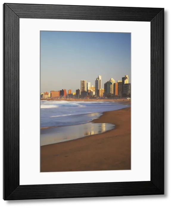 Framed Print : Durban skyline and beachfront, KwaZulu-Natal, South Africa