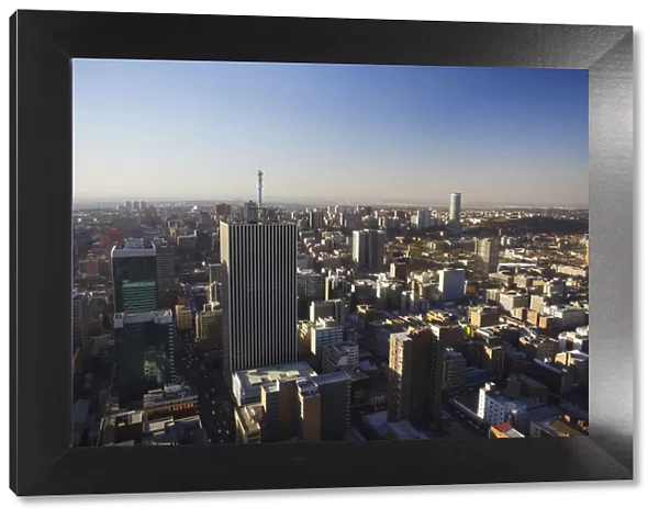 View of downtown Johannesburg, Gauteng, South Africa