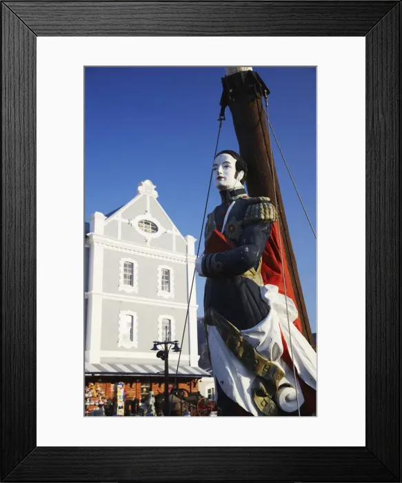 Framed Print : Maritime statue, Victoria and Alfred Waterfront, Cape Town, Western Cape, South Africa