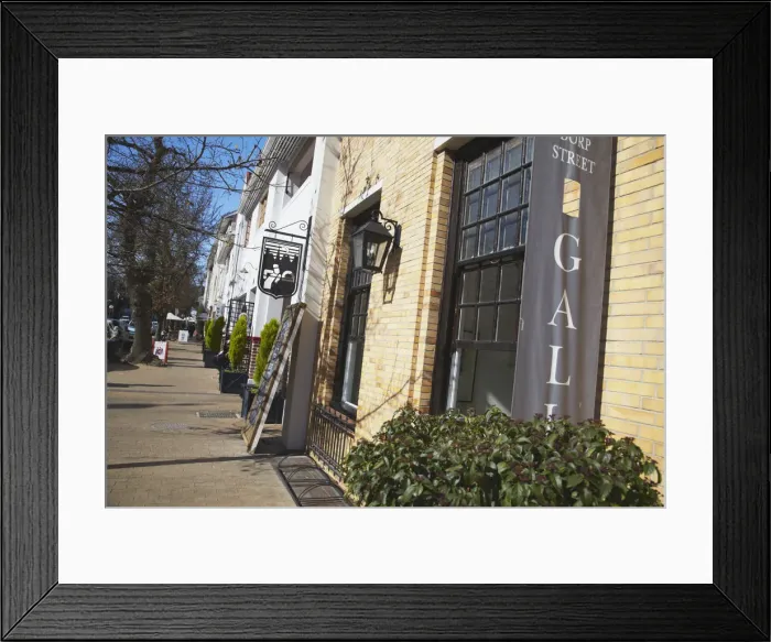 Framed Print : Art gallery on Dorp Street, Stellenbosch, Western Cape, South Africa Framed Print : Art gallery on Dorp Street, Stellenbosch, Western Cape, South Africa