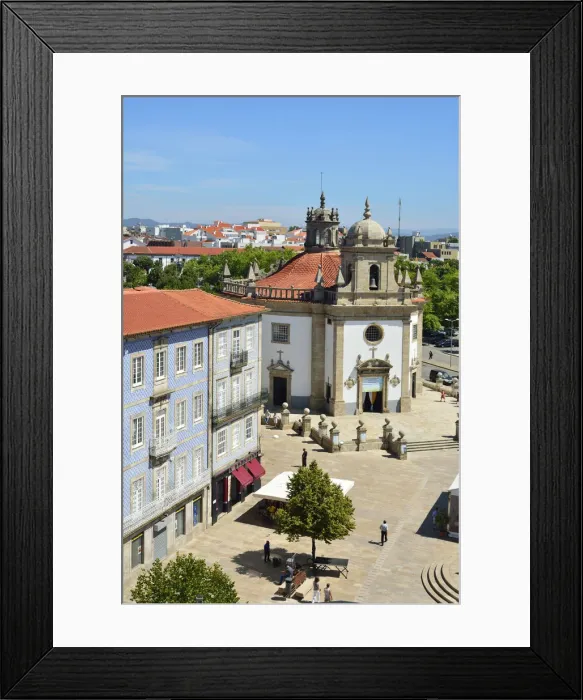 Framed Print : The Church of Bom Jesus da Cruz. Barcelos, Portugal Framed Print : The Church of Bom Jesus da Cruz. Barcelos, Portugal