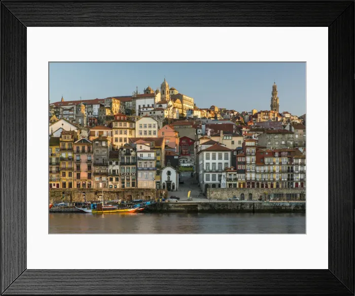 Framed Print : Ribeira district, Porto, Portugal Framed Print : Ribeira district, Porto, Portugal
