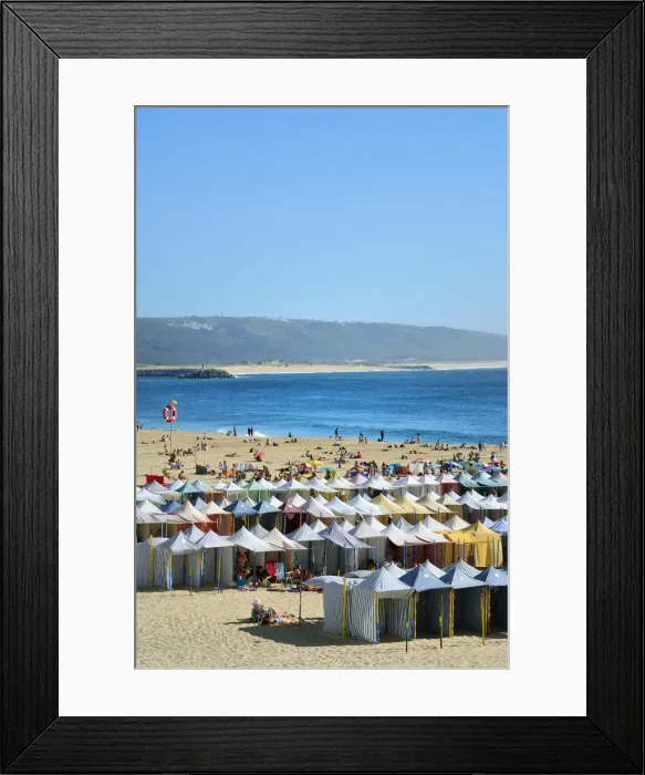 Framed Print : Nazare beach. Portugal Framed Print : Nazare beach. Portugal