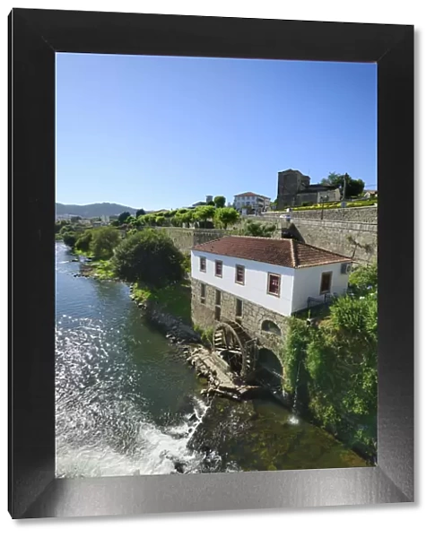 An old watermill (Casa da Azenha) in the Cavado river, nowadays a Help Point for the