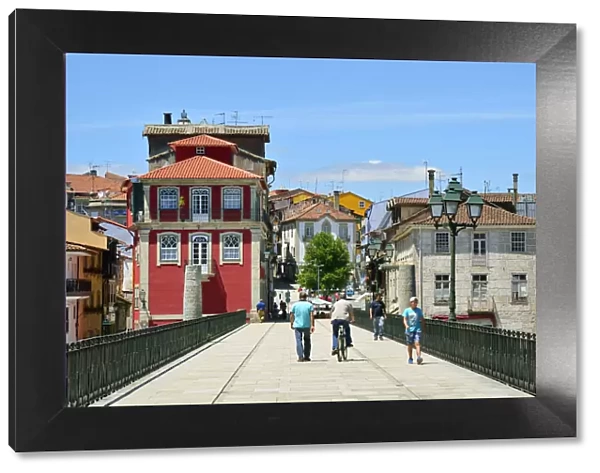 The historical centre of Chaves. Tras os Montes, Portugal