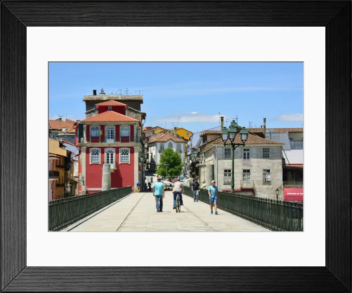 Framed Print : The historical centre of Chaves. Tras os Montes, Portugal Framed Print : The historical centre of Chaves. Tras os Montes, Portugal
