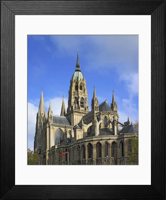 Framed Print : Bayeux cathedral, Bayeux, Calvados department, Lower Normandy, France Framed Print : Bayeux cathedral, Bayeux, Calvados department, Lower Normandy, France