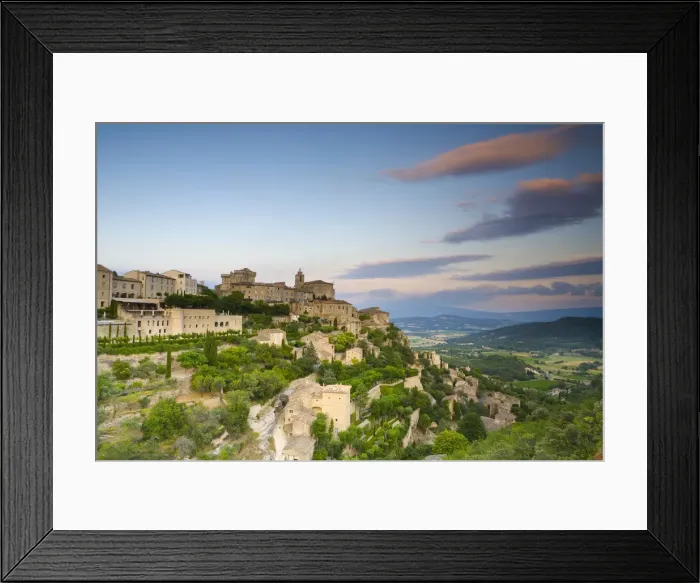 Framed Print : Gordes, Provence, France
