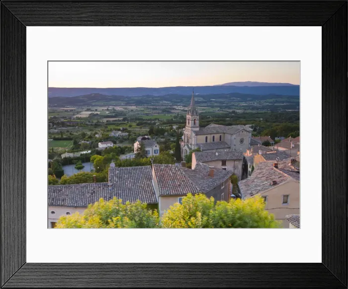 Framed Print : Bonnieux Vaucluse, Provence Alpes Cote D Azur, France Framed Print : Bonnieux Vaucluse, Provence Alpes Cote D Azur, France
