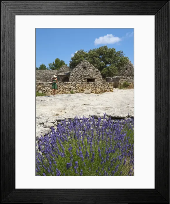 Framed Print : Village des Bories, Gordes, Provence, France, MR