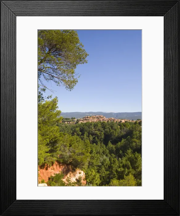 Framed Print : Roussillon, Provence, France Framed Print : Roussillon, Provence, France