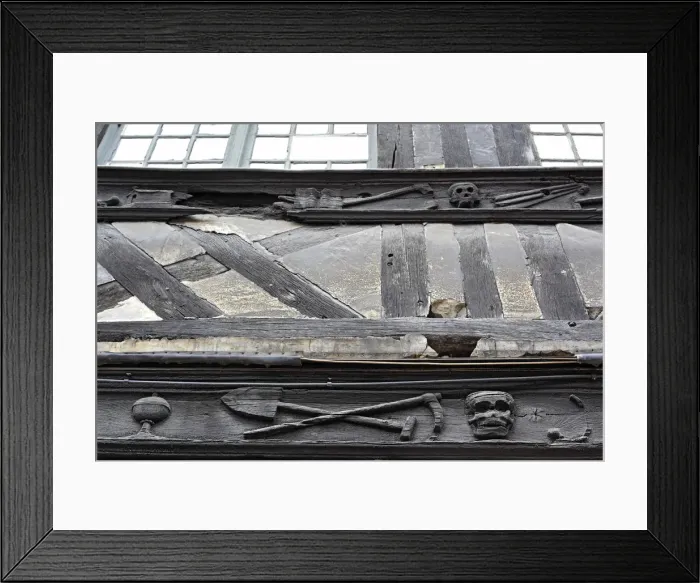 Framed Print : Old house, Rouen, Seine-Maritime department, Upper Normandy, France Framed Print : Old house, Rouen, Seine-Maritime department, Upper Normandy, France