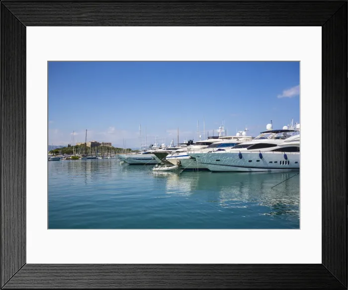 Framed Print : Stade de Fort Carre and Harbour of Antibes, Alpes-Maritimes, Provence-Alpes-Cote Framed Print : Stade de Fort Carre and Harbour of Antibes, Alpes-Maritimes, Provence-Alpes-Cote
