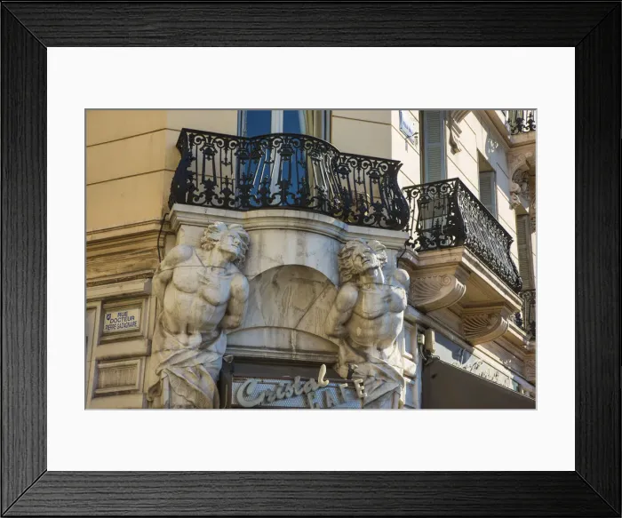 Framed Print : Balcony detail, Cannes, Alpes-Maritimes, Provence-Alpes-Cote D Azur, French Riviera Framed Print : Balcony detail, Cannes, Alpes-Maritimes, Provence-Alpes-Cote D Azur, French Riviera