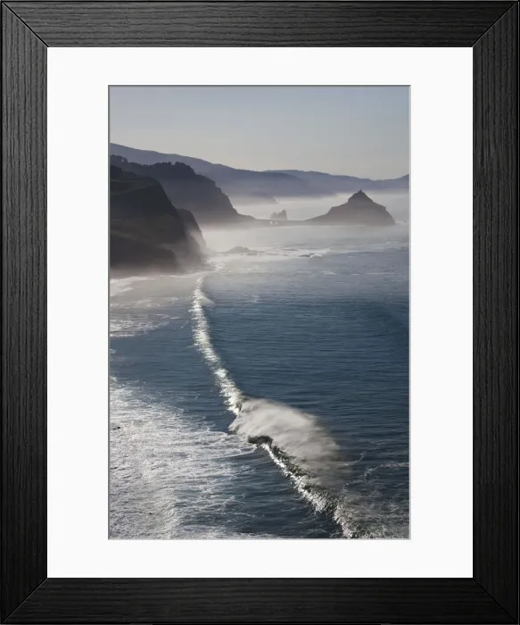 Framed Print : Spain, Basque Country Region, Vizcaya Province, Cabo Machichaco cape, seascape, Basque Framed Print : Spain, Basque Country Region, Vizcaya Province, Cabo Machichaco cape, seascape, Basque