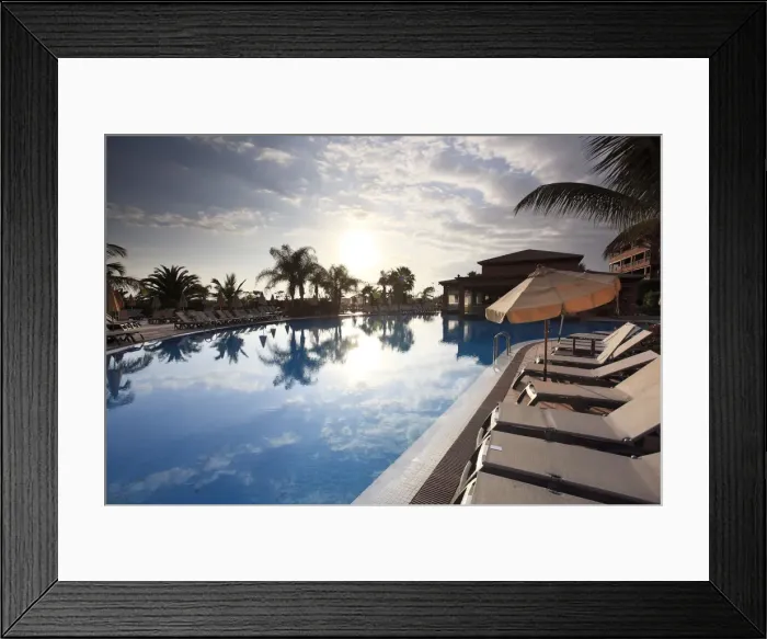 Framed Print : Canary Islands, Tenerife, Costa Adeje, Luxury Beach Resort Framed Print : Canary Islands, Tenerife, Costa Adeje, Luxury Beach Resort