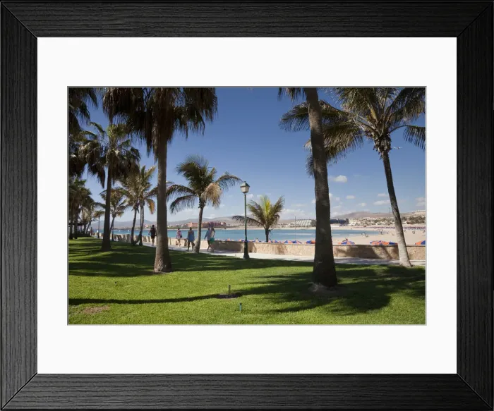 Framed Print : Fuste de Caleta (Costa Caleta), Fuerteventura, Canary Islands, Spain Framed Print : Fuste de Caleta (Costa Caleta), Fuerteventura, Canary Islands, Spain