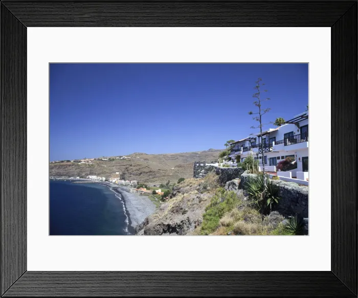 Framed Print : Canary Islands, La Gomera, Playa Santiago, Jardin Tecina Resort Framed Print : Canary Islands, La Gomera, Playa Santiago, Jardin Tecina Resort