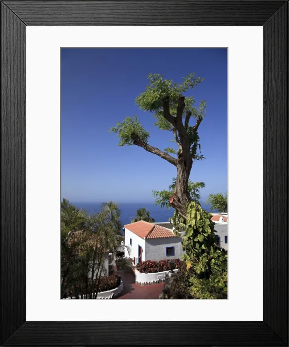 Framed Print : Canary Islands, La Gomera, Playa Santiago, Jardin Tecina Resort Framed Print : Canary Islands, La Gomera, Playa Santiago, Jardin Tecina Resort