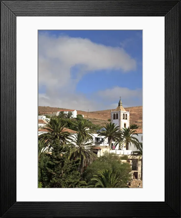 Framed Print : Spain, Canary Islands, Fuerteventura, Historic Betancuria town Framed Print : Spain, Canary Islands, Fuerteventura, Historic Betancuria town