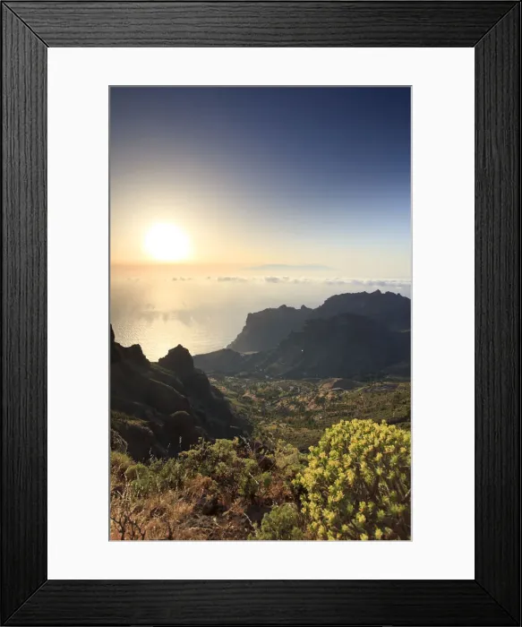 Framed Print : Canary Islands, La Gomera, South Coast, Valle Gran Rey Ravine Framed Print : Canary Islands, La Gomera, South Coast, Valle Gran Rey Ravine