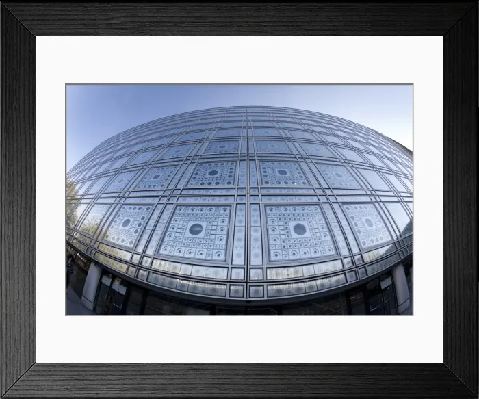 Framed Print : Arab Institute, Paris, France
