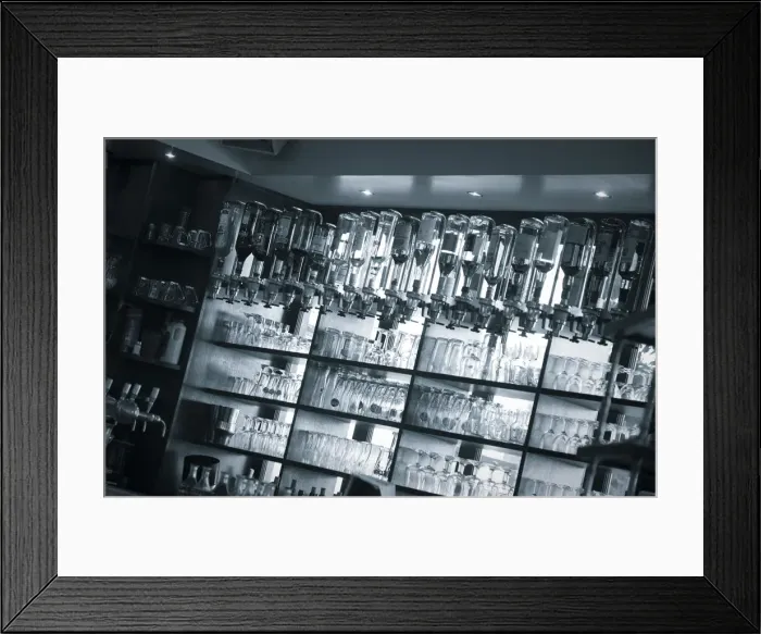 Framed Print : Cafe / Brasserie, Marais District, Paris, France Framed Print : Cafe / Brasserie, Marais District, Paris, France