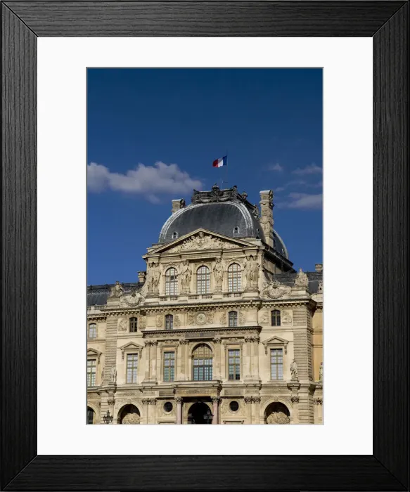 Framed Print : Louvre Museum, Paris, France Framed Print : Louvre Museum, Paris, France