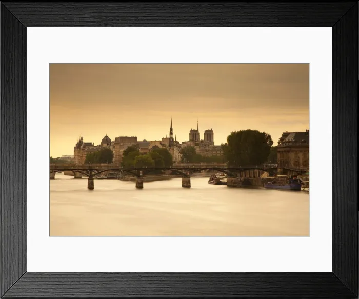 Framed Print : Pont des Arts and River Seine, Paris, France Framed Print : Pont des Arts and River Seine, Paris, France