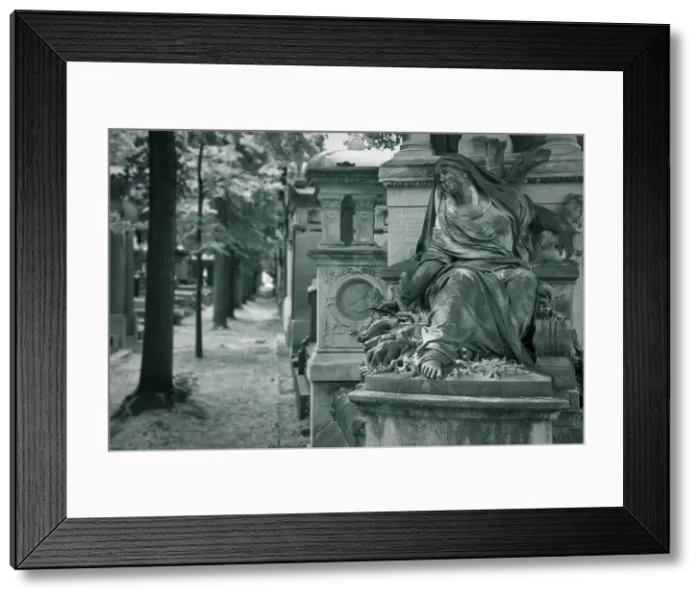 Framed Print : Montparnasse Cemetery, Paris, France Framed Print : Montparnasse Cemetery, Paris, France