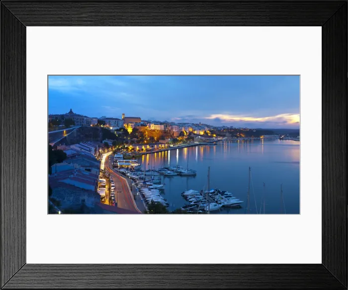 Framed Print : Mahon, Menorca, Balearic Islands, Spain Framed Print : Mahon, Menorca, Balearic Islands, Spain