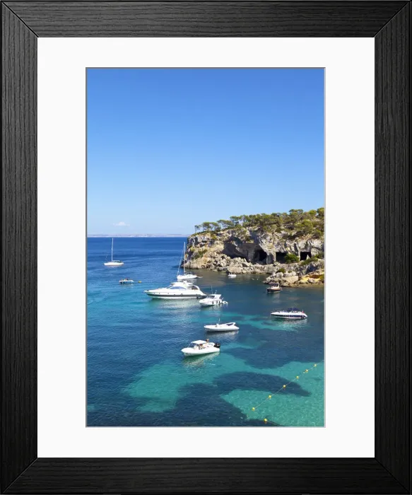 Framed Print : Cala Portals Vells, Menorca, Balearic Islands, Spain Framed Print : Cala Portals Vells, Menorca, Balearic Islands, Spain