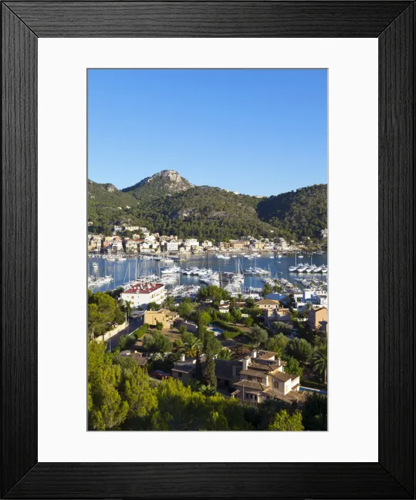 Framed Print : Port d Antratx overview, Mallorca, Balearic Islands, Spain Framed Print : Port d Antratx overview, Mallorca, Balearic Islands, Spain