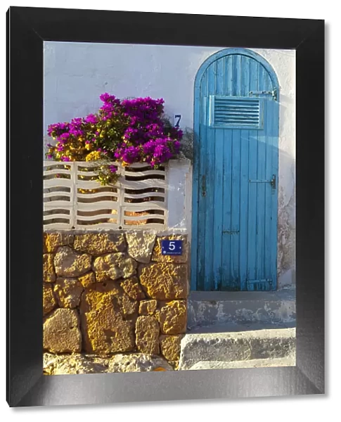 Local architecture, Cala d Alcaufar, Menorca, Balearic Islands, Spain
