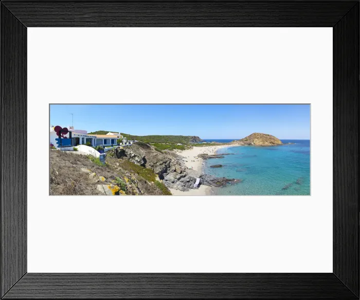 Framed Print : Cala Sa Mesquida, Menorca, Balearic Islands, Spain Framed Print : Cala Sa Mesquida, Menorca, Balearic Islands, Spain