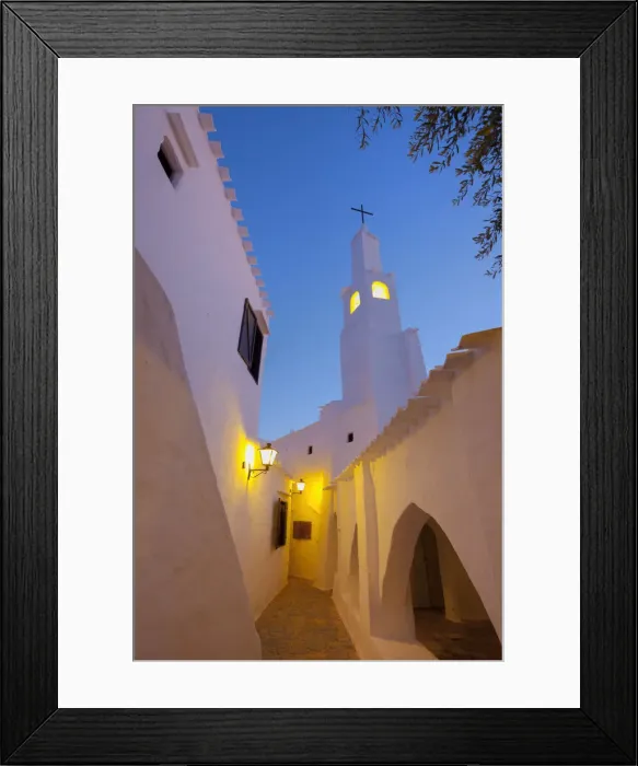 Framed Print : Binibeca Vell, Menorca, Balearic Islands, Spain Framed Print : Binibeca Vell, Menorca, Balearic Islands, Spain