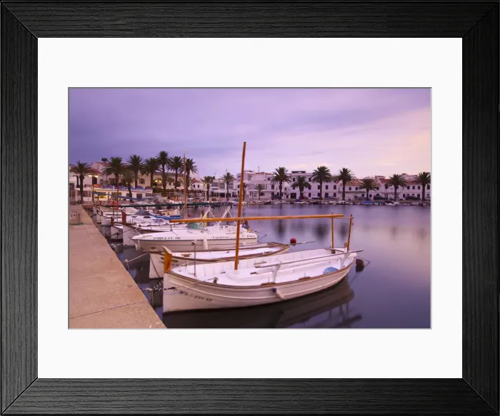 Framed Print : Fornells, Menorca, Balearic Islands, Spain Framed Print : Fornells, Menorca, Balearic Islands, Spain