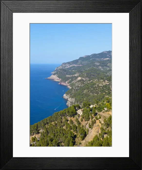 Framed Print : Mirador de Ricardo Roca, Mallorca, Balearic Islands, Spain Framed Print : Mirador de Ricardo Roca, Mallorca, Balearic Islands, Spain