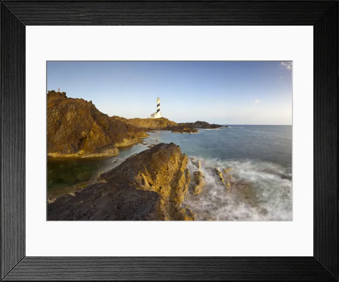 Framed Print : Far de Favaritx, Menorca, Balearic Islands, Spain Framed Print : Far de Favaritx, Menorca, Balearic Islands, Spain