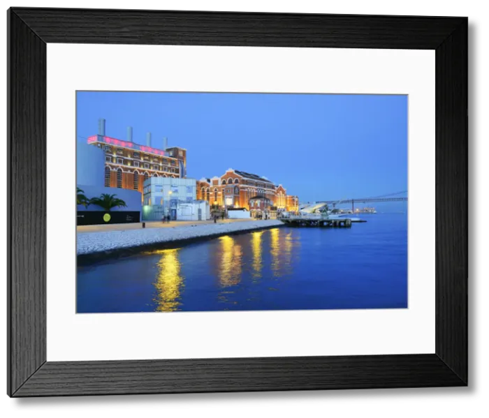 Framed Print : The Electricity Museum (Central Tejo) now part of the MaT (Museum of Art, Architecture