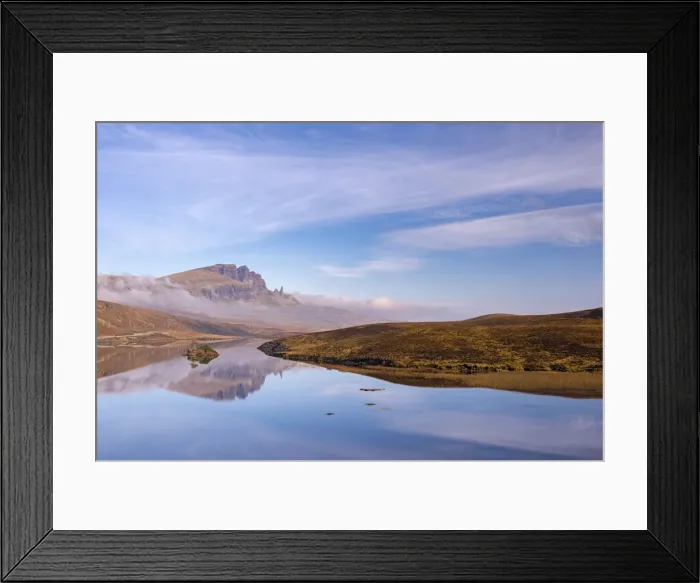 Framed Print : The Old Man of Storr reflected in a mirror still Loch Fada, Isle of Skye, Scotland, UK Framed Print : The Old Man of Storr reflected in a mirror still Loch Fada, Isle of Skye, Scotland, UK