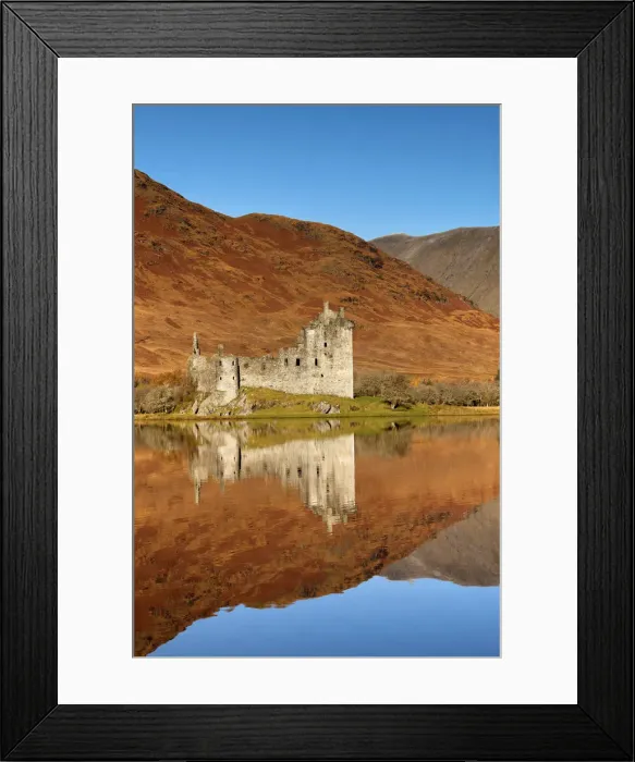 Framed Print : Kilchurne Castle Reflecting in Loch Awe, Strathclyde Region, Scotland Framed Print : Kilchurne Castle Reflecting in Loch Awe, Strathclyde Region, Scotland