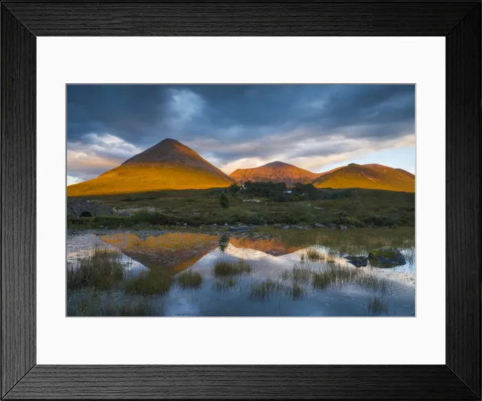 Framed Print : Glamaig Reflections, Sligachan, Isle of Skye, Scotland Framed Print : Glamaig Reflections, Sligachan, Isle of Skye, Scotland