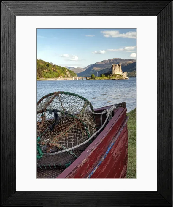 Framed Print : Europe, United Kingdom, Scotland, Eilean Donan Castle